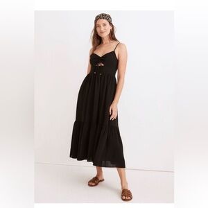 Madewell Black Maxi Dress
